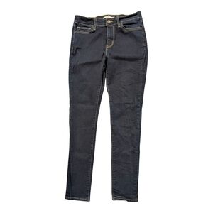 Levi's 711 Skinny Jeans Mid Rise Dark Wash Size 29 / US 8 Stretch Denim